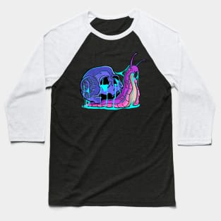 Grim Reaper's Gastropod Baseball T-Shirt